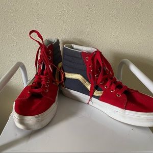Captain Marvel Limited Edition Vans